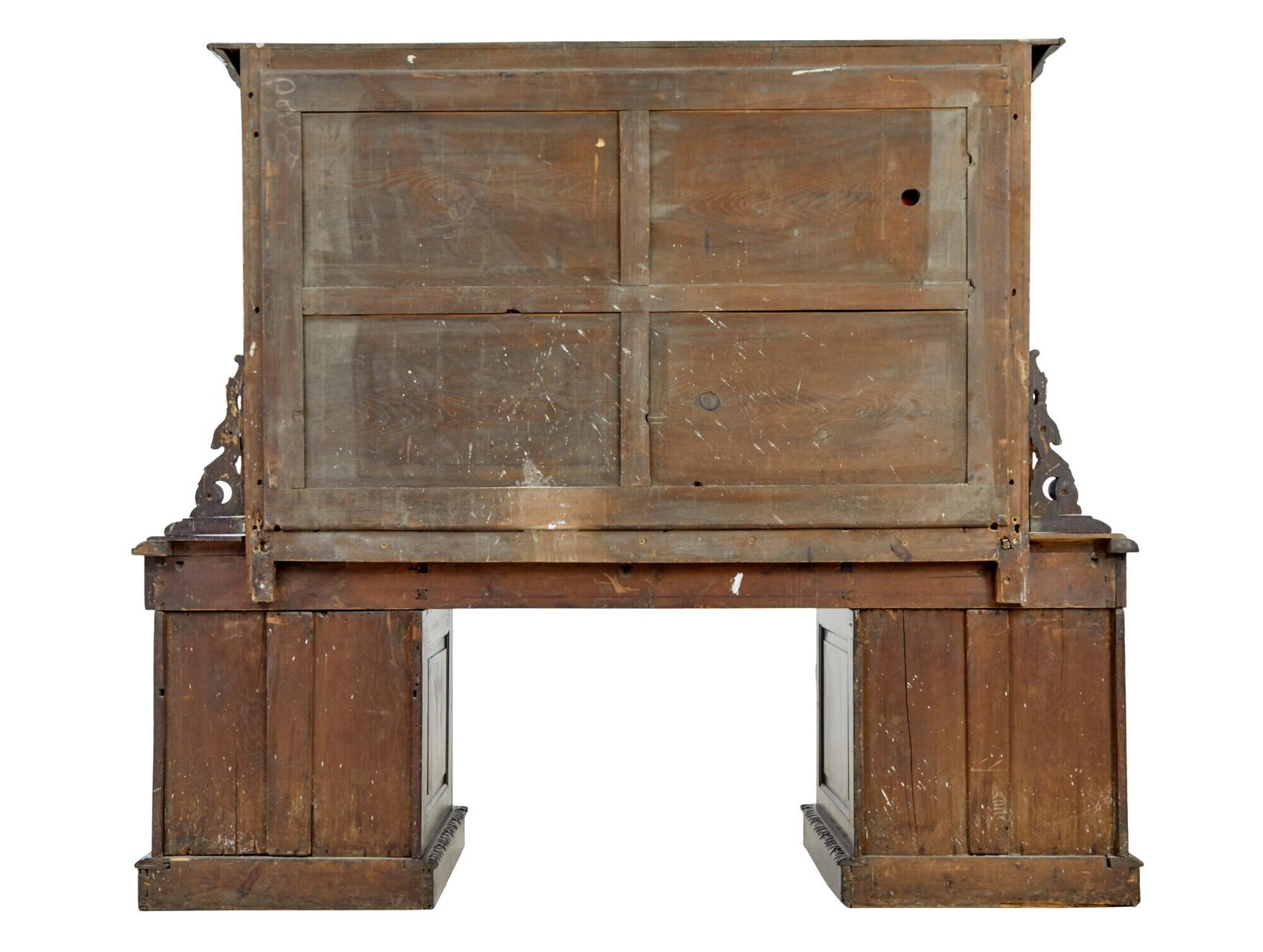 19th Century Carved Oak Mirrored Sideboard Of Grand Proportions photo 5445.0