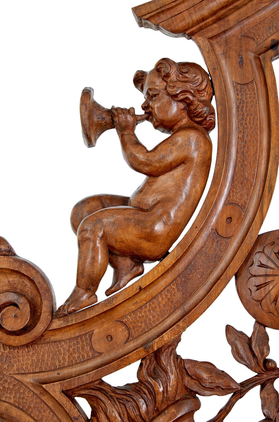 19th Century Carved Flemish Walnut Decorative Chair photo vinterior