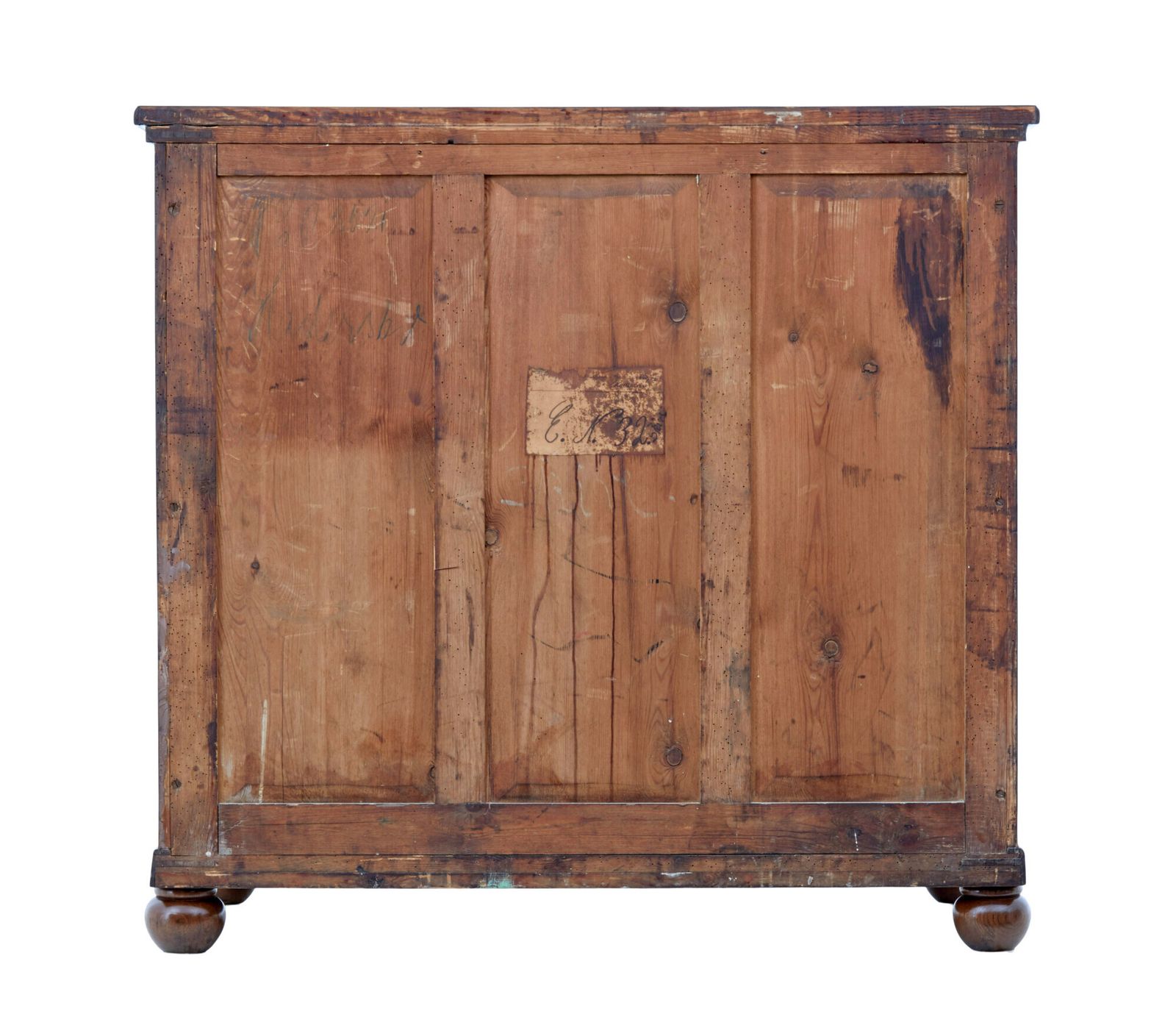 19th Century Bow Front Oak Chest Of Drawers photo buy