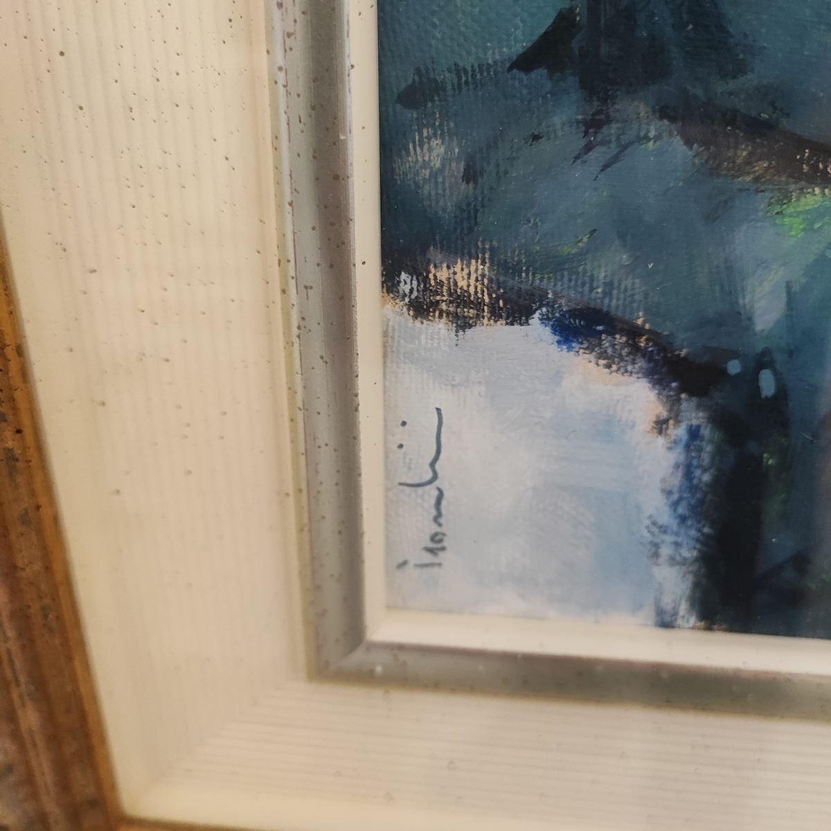 Giuliano Trombini Oil On Canvas 24 X 30 Cm photo Art