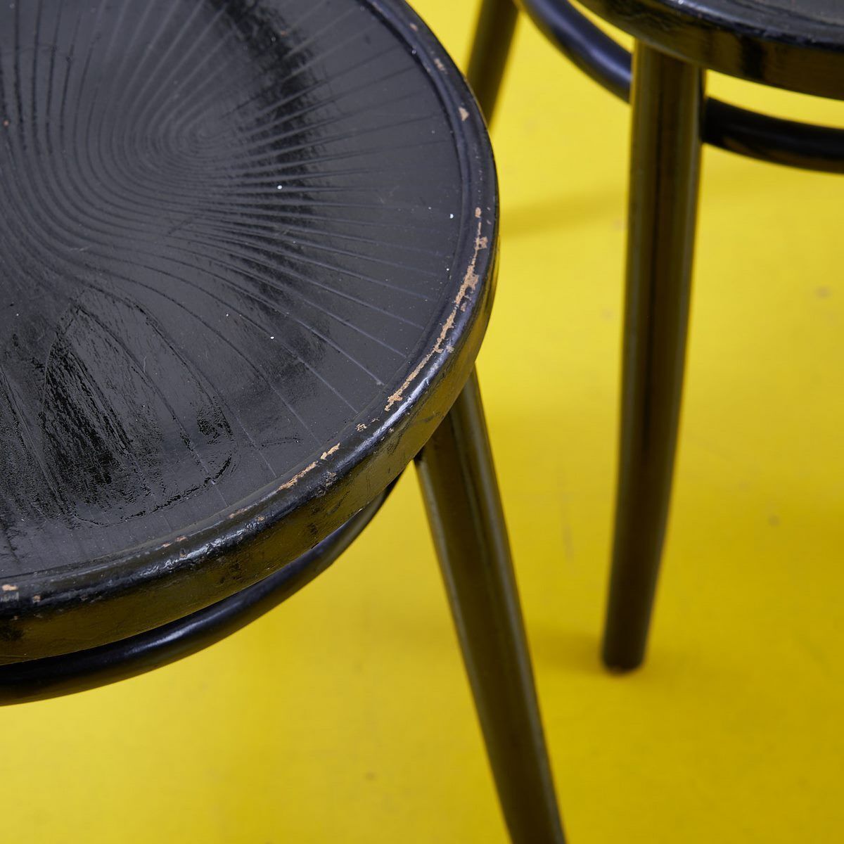 Set Of 4 Chairs Attributed To Zpm Radomsko 60s photo buy