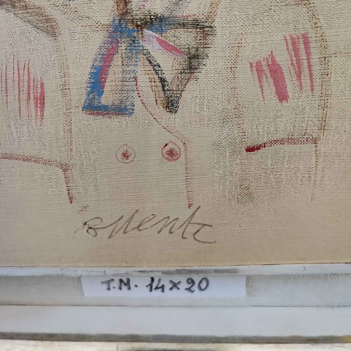Antonio Possenti Mixed Media On Canvas, 14 X 20 Cm photo for sale