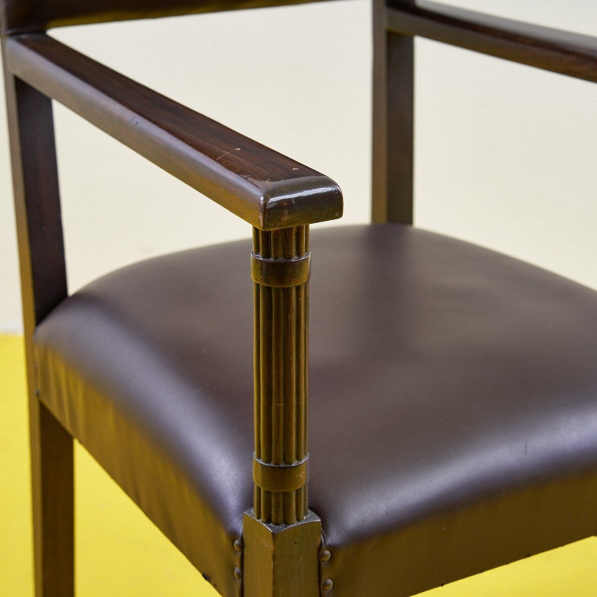 Desk Chair, Belonged To Ottorino Piccinato, With Fasces photo Furniture
