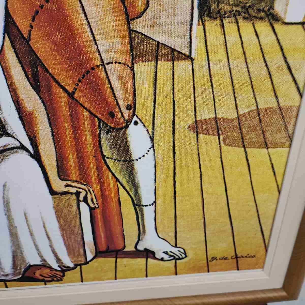 Giorgio De Chirico Zeefdruk 50 X 70 Cm photo Kunst