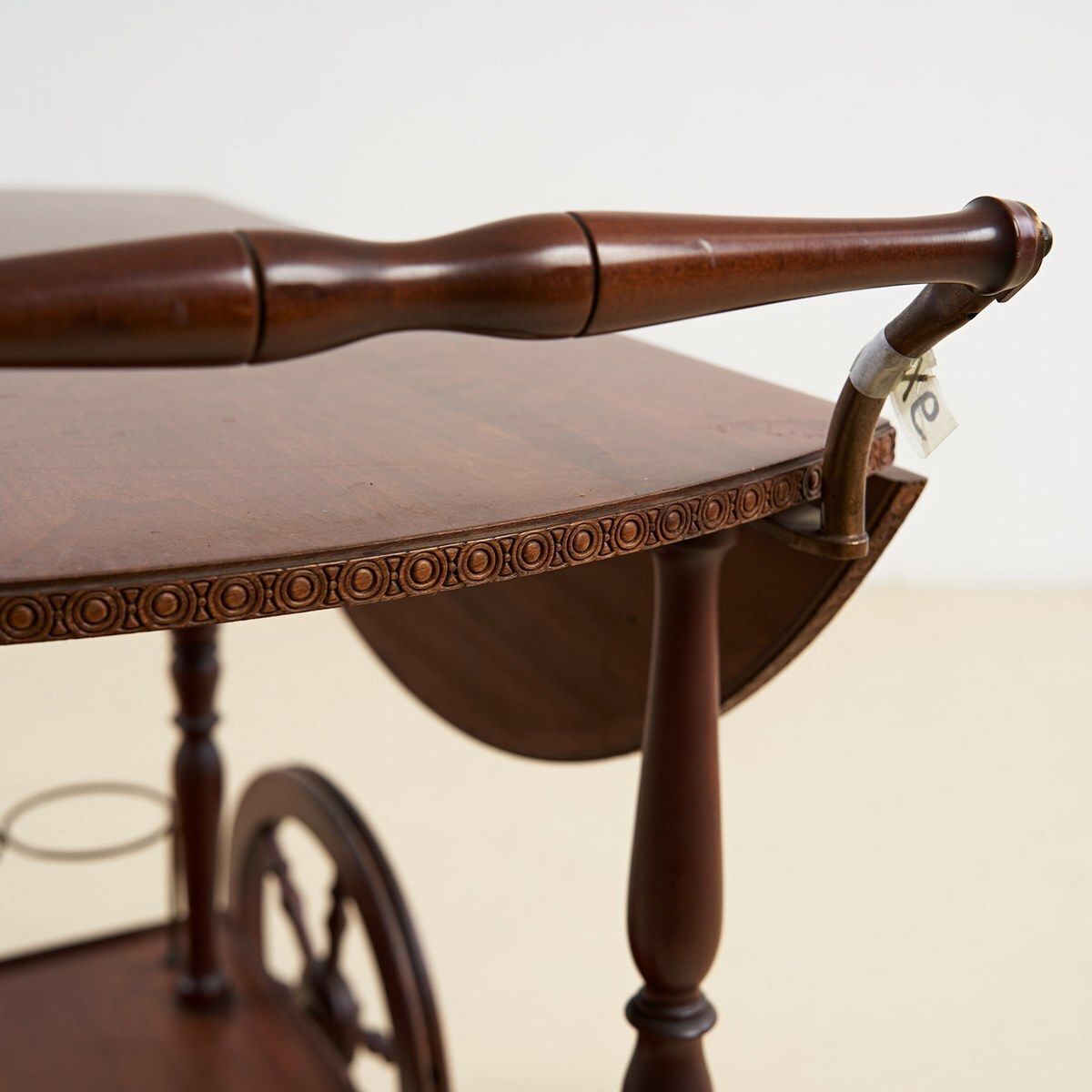 Wooden Trolley For Food And Drinks photo Furniture