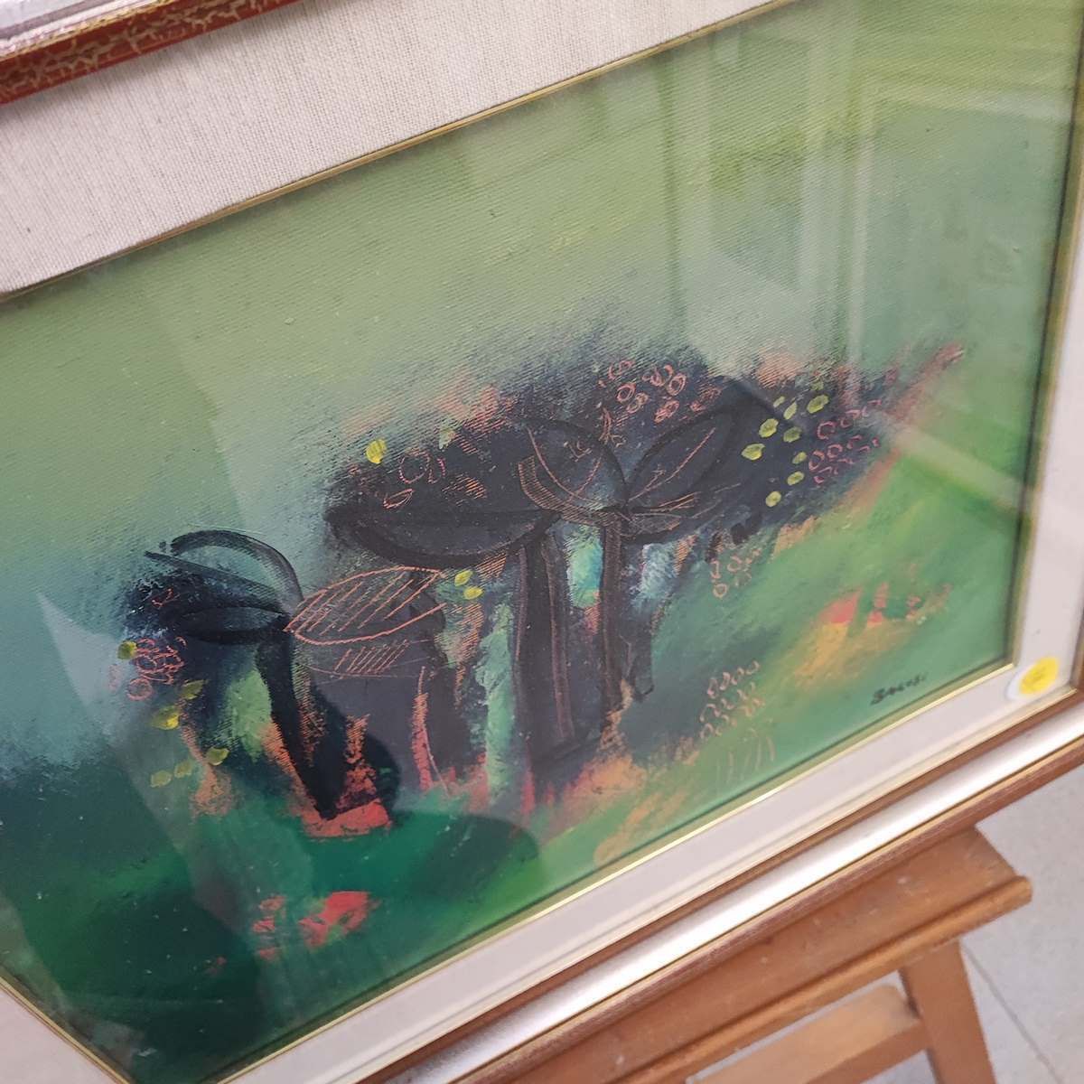 Manilo Baccosi Oil On Canvas 40 X 50 Cm photo furniture