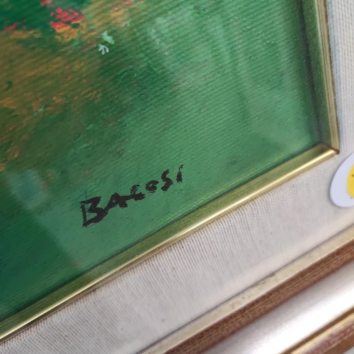 Manilo Baccosi Oil On Canvas 40 X 50 Cm photo for sale