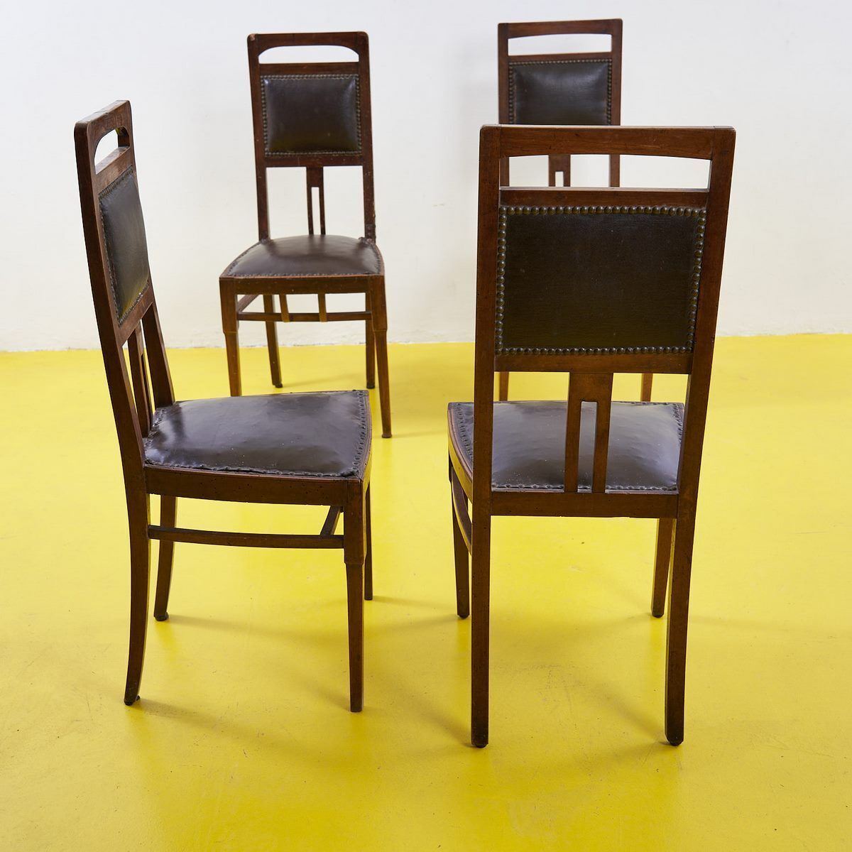 Wooden Chairs Early 1900s, 4 Pieces photo Furniture