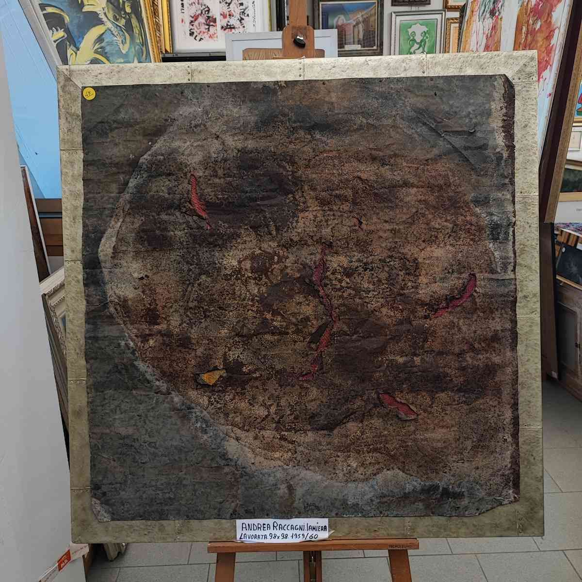 Andrea Raccagni Sheet Metal 98 X 98 Cm