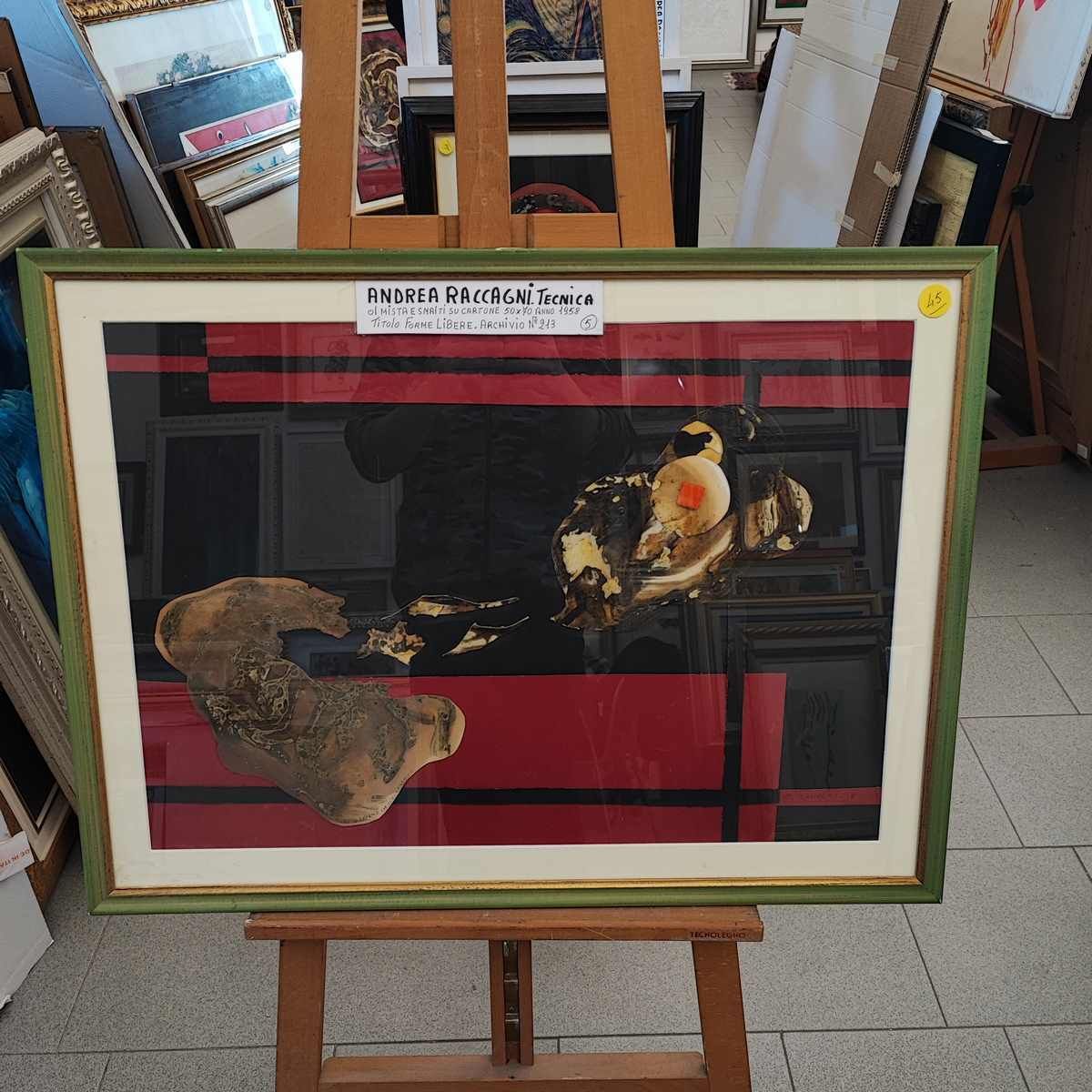 Andrea Raccagni Mixed Media 50 X 70 Cm 1958
