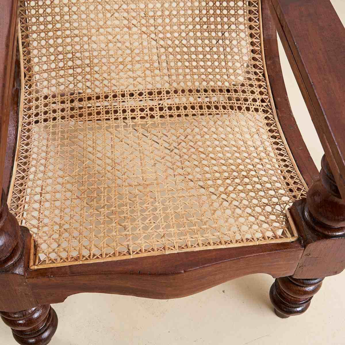 Colonnial Style Fireplace Chair In Vienna Straw photo 1316.0