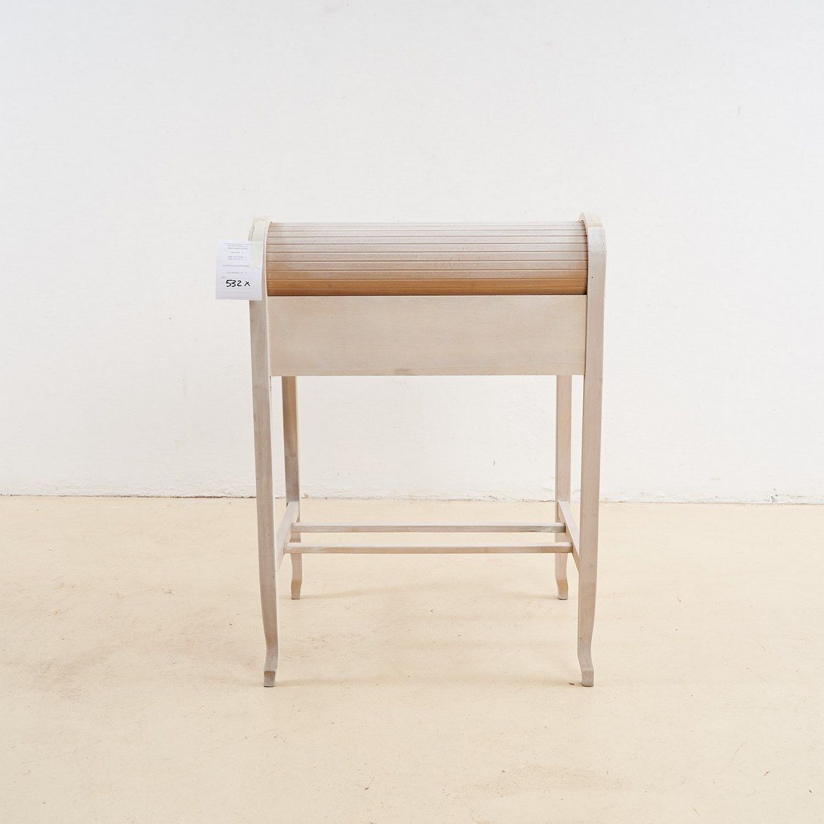 Solid Wood Roller Shutter Writing Desk photo 472.0