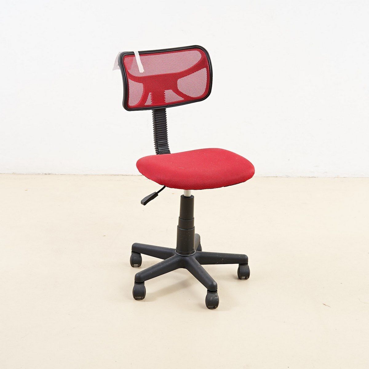Red Pc Chair, 1990s, Vintage photo furniture