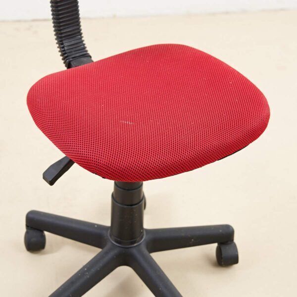 Red Pc Chair, 1990s, Vintage photo for sale