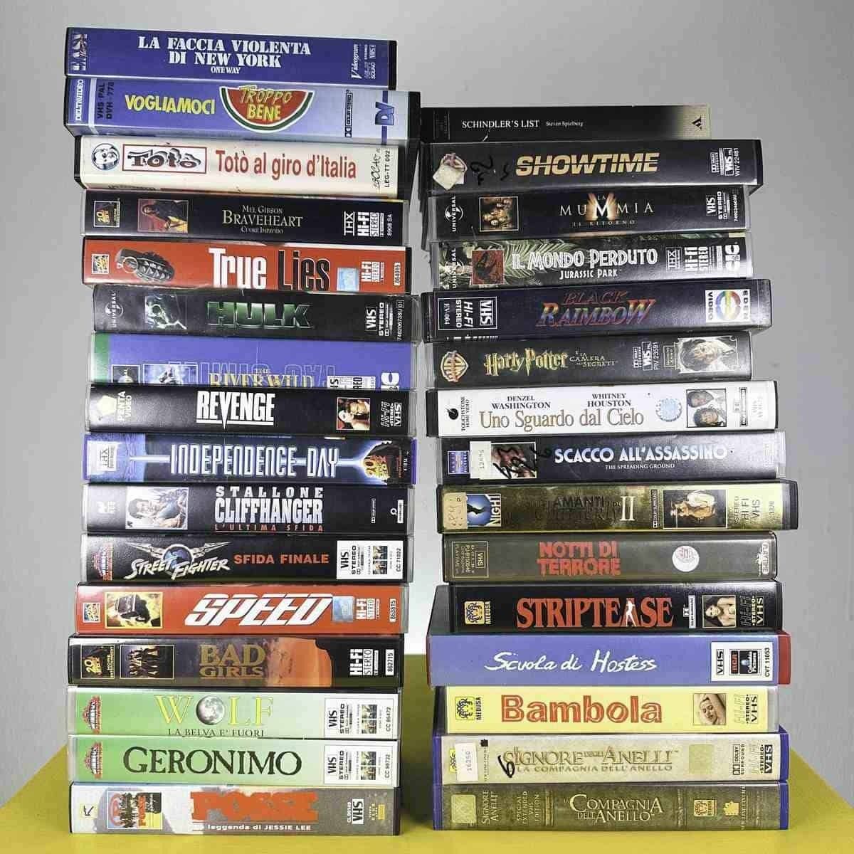 Vintage Vhs Movie Lot, 31 Pieces
