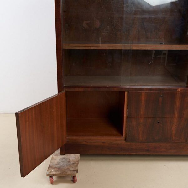 Deco Wooden Bookcase 20s 30s, 1930s photo Furniture