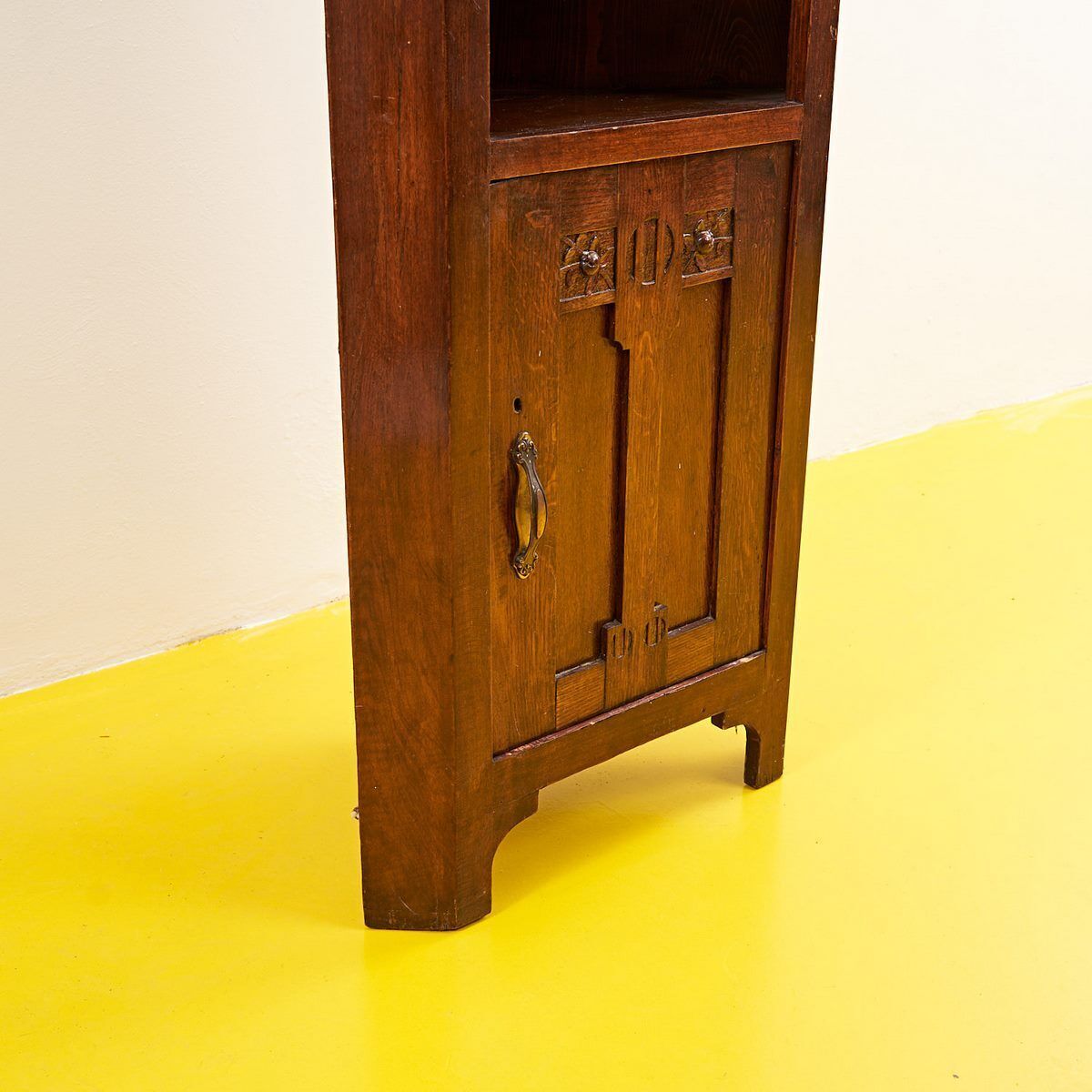 Rustic Corner Cabinet Early 1900s photo furniture