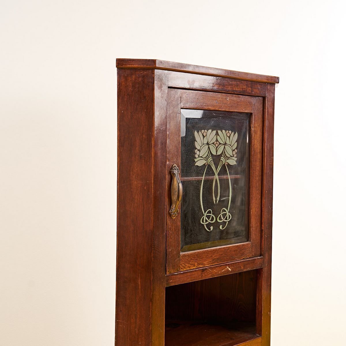 Rustic Corner Cabinet Early 1900s photo for sale