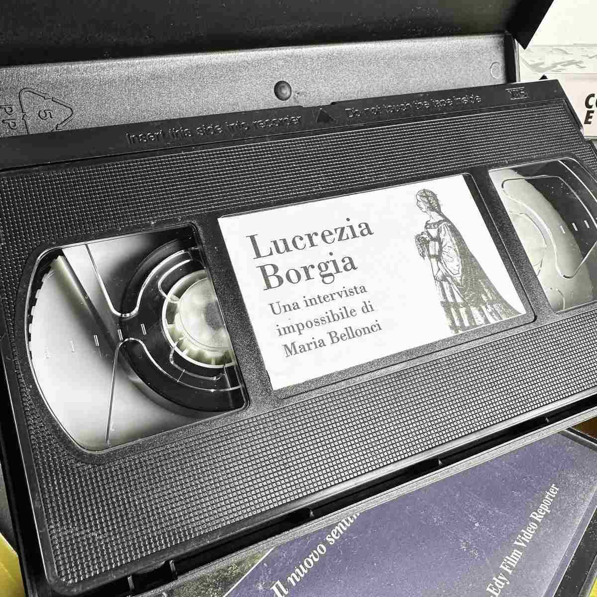 Mixed Theme Vintage Vhs Tape Lot, 15 Pieces photo for sale