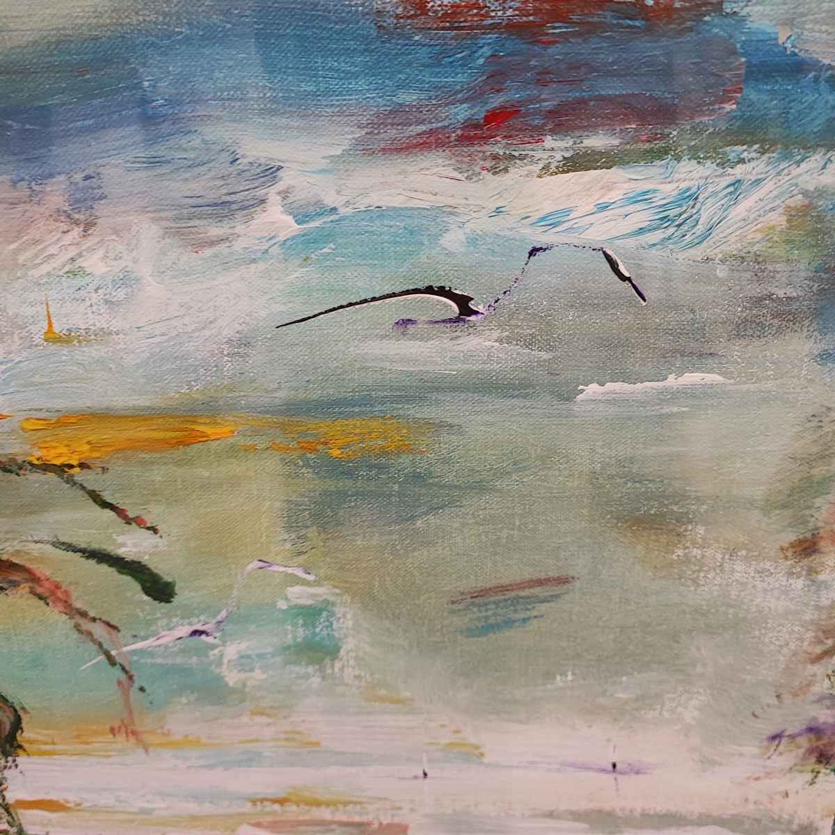 Ernesto Treccani Oil On Canvas, 40 X 60 Cm photo 1333.0