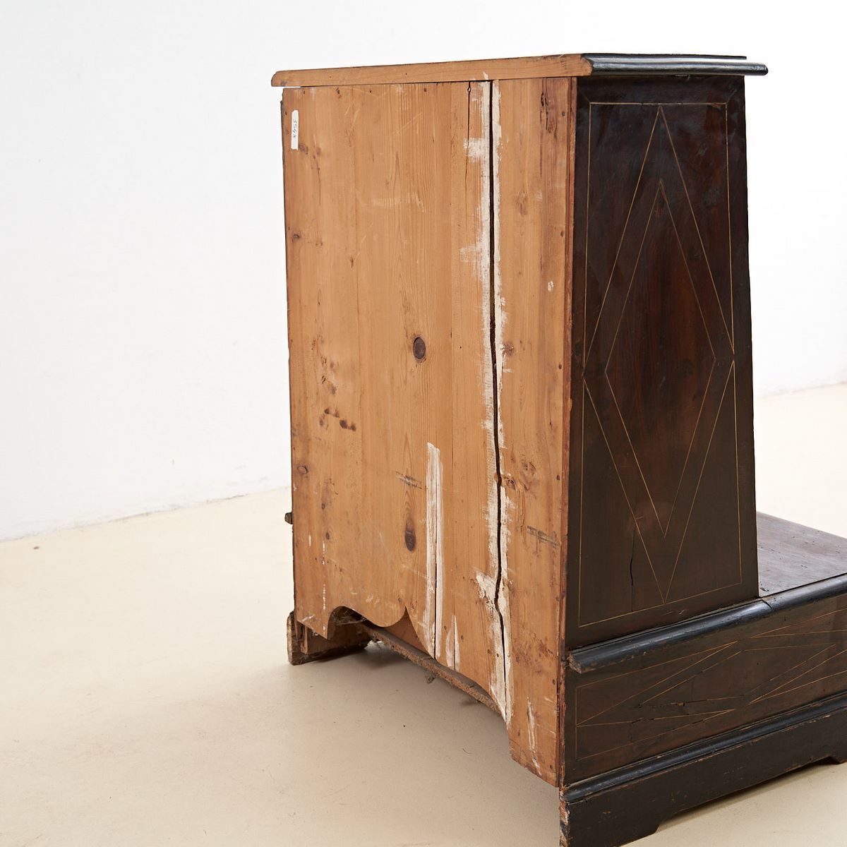 Antique Paneled And Inlaid Kneeler photo 1353.0
