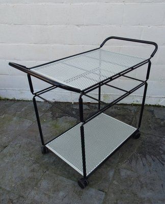 Postmodern Bar Cart Trolley By Tjerk Reijinga For Pilastro, Holland, 1980s photo furniture