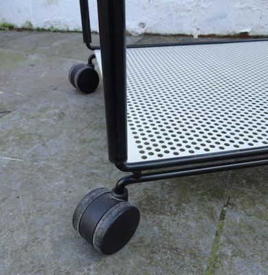 Postmodern Bar Cart Trolley By Tjerk Reijinga For Pilastro, Holland, 1980s photo vinterior