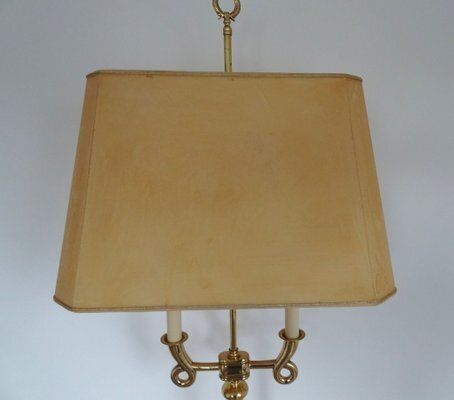 photo buy Gilded Brass Floor Lamp In The Style Of Gio Ponto, 1970s