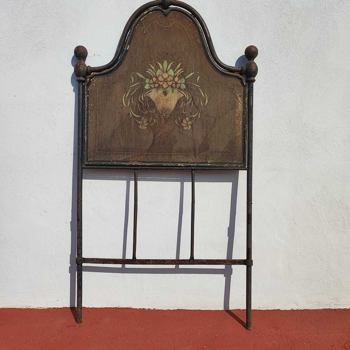 Vintage Wrought Iron Bed photo furniture