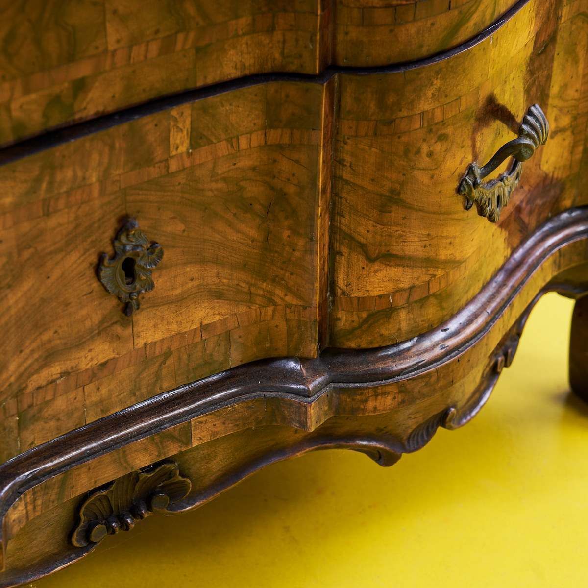 photo buy Early 1900s Walnut Veneered Troumeau