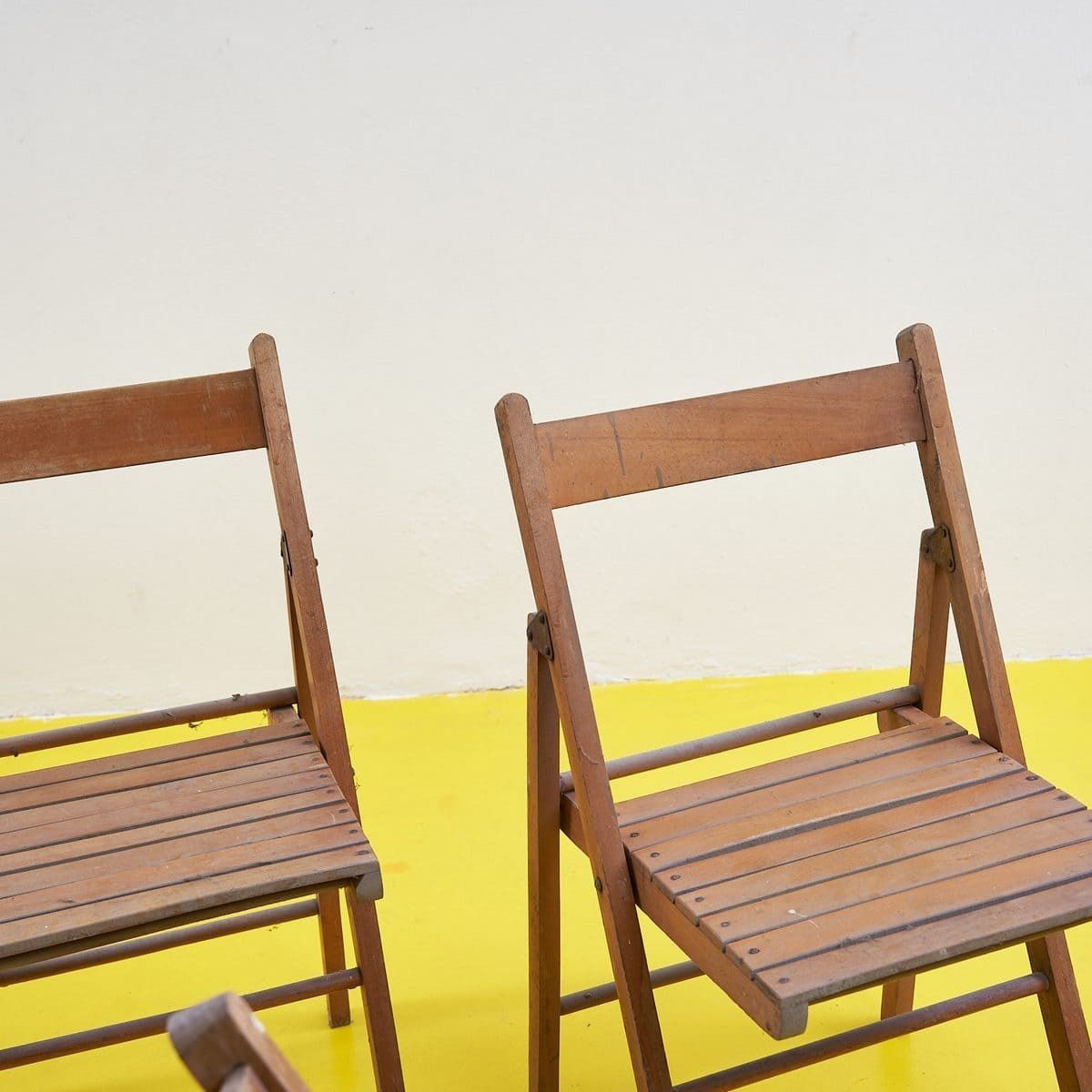 Wooden Chairs From The 30s And 40s, 4pcs photo vinterior