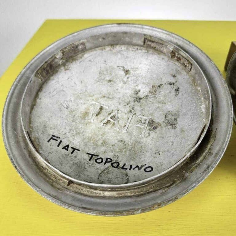 Fiat Topolino Wheel Cap Studs, 2 Pieces photo Home Decor