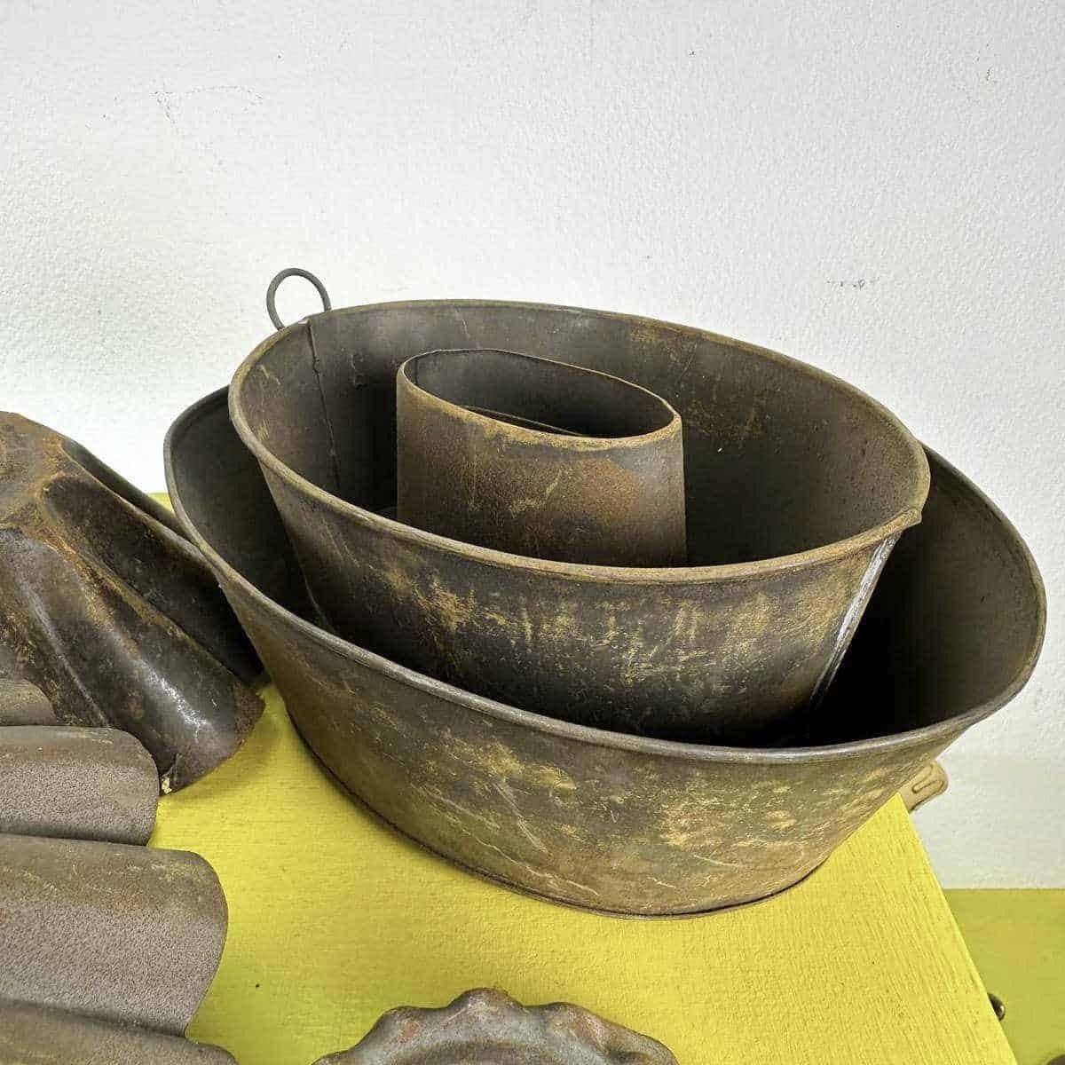 Vintage Copper Ornamental Mixed Items Lot,12pcs photo Home Decor