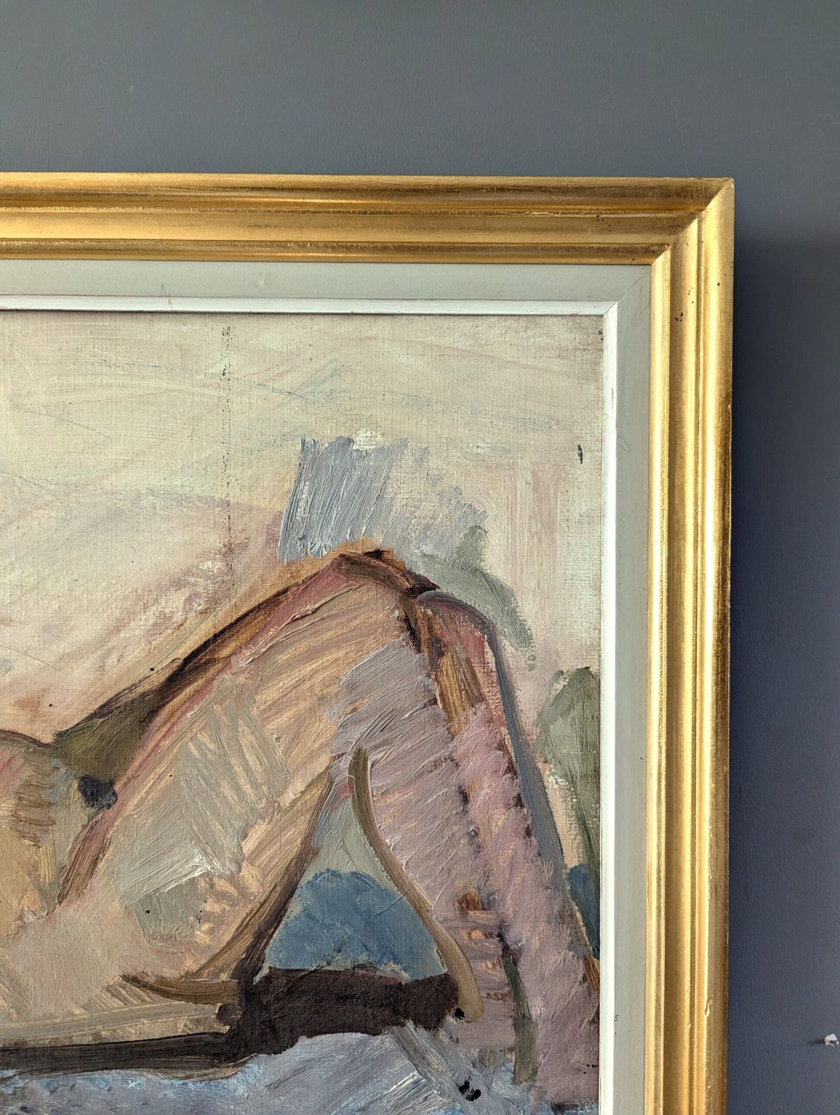The Expectant Nude Oil Painting photo vinterior