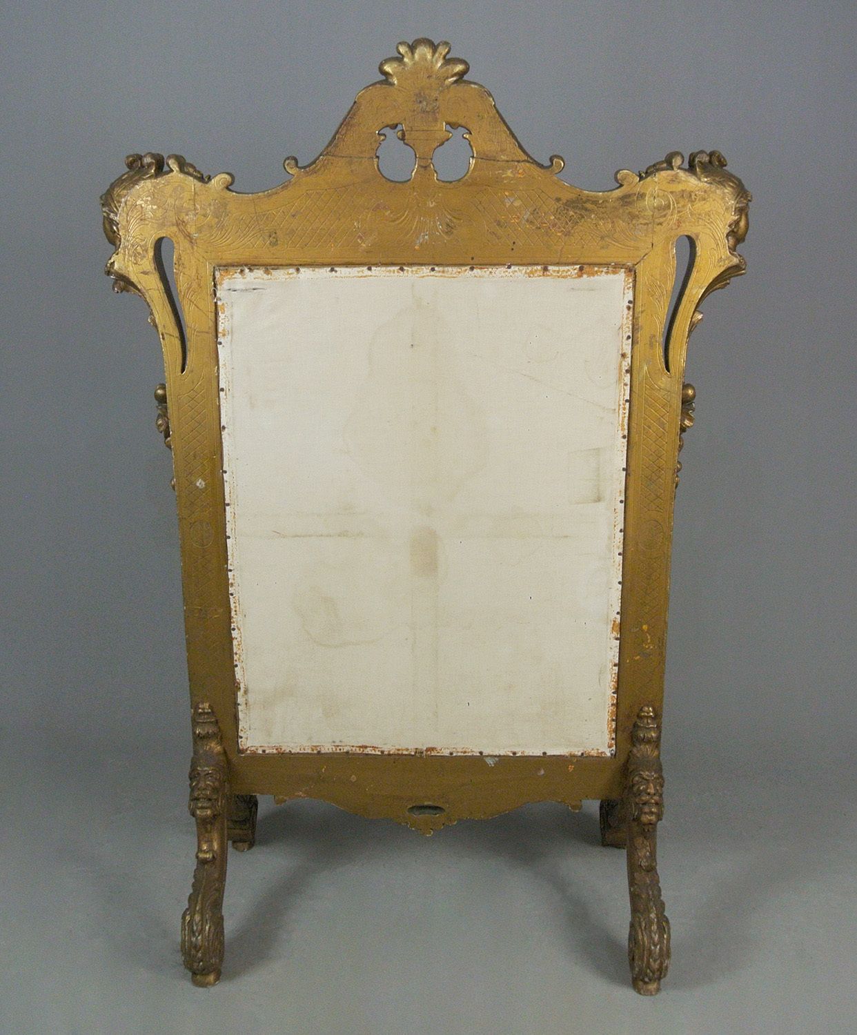 Exemplary George II Carved Giltwood Firescreen In The Manner Of William Kent C. 1730 photo furniture