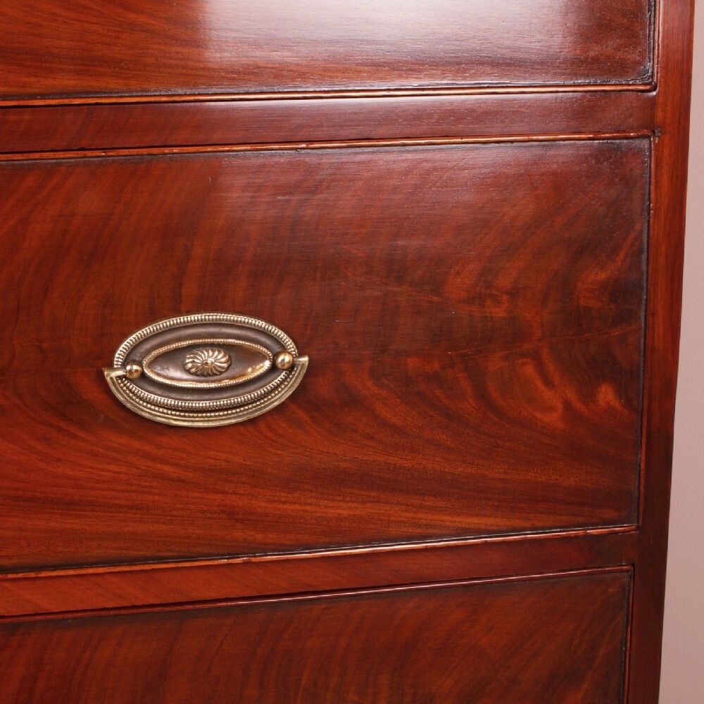 19th Century Compact Mahogany Chest Of Drawers photo buy