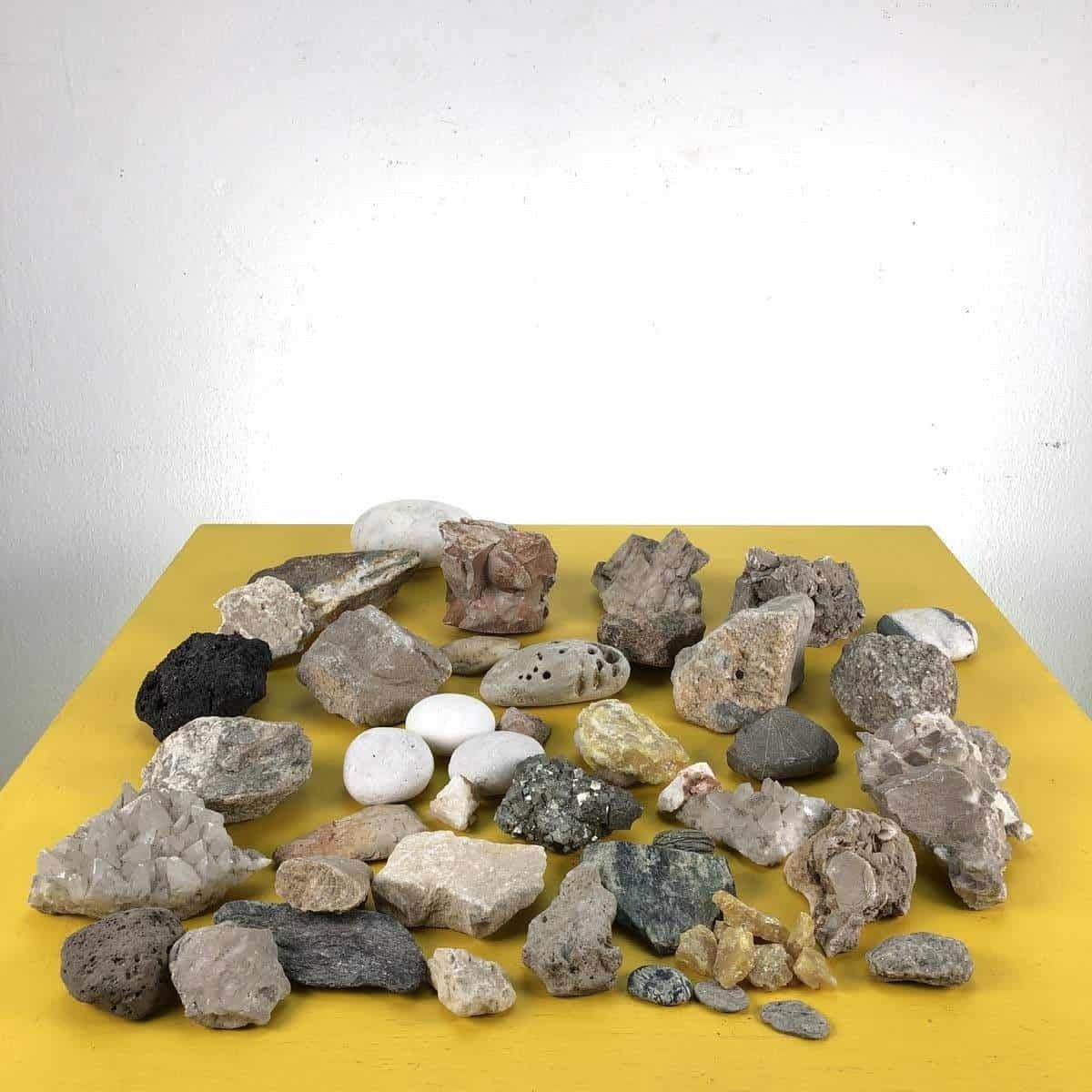 Lot Of Collectible Stones And Minerals