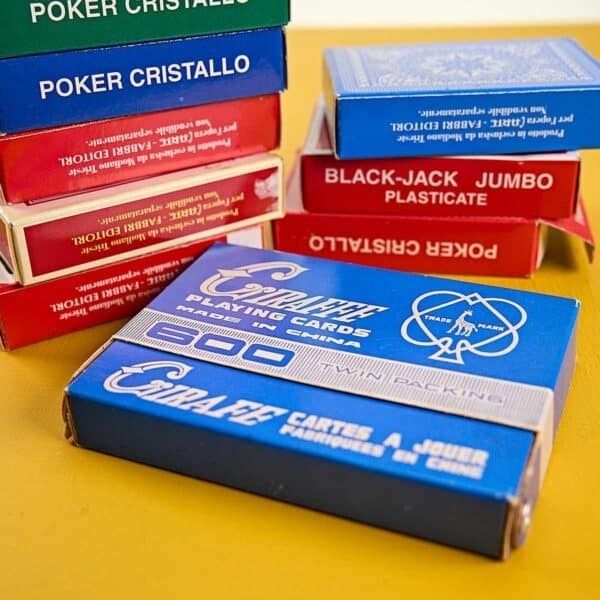 Modiano Poker Black Jack Playing Cards Lot, 10 Pieces photo 72.0