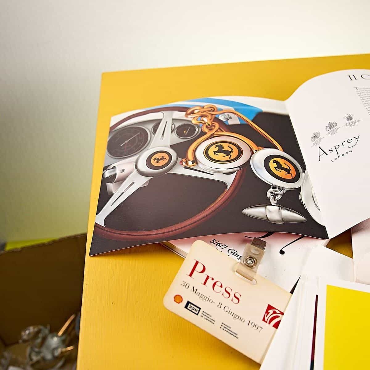Gadget Ferrari Fiftieth Anniversary Modena 1997 And The Ferrari Collection From Asprey photo Art