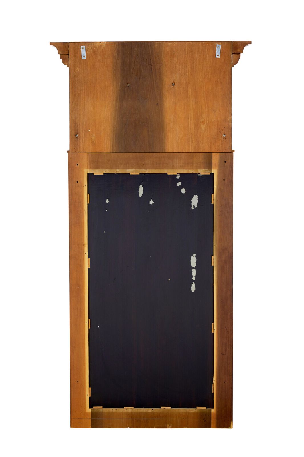 19th Century Swedish Empire Revival Birch Pier Mirror photo vinterior