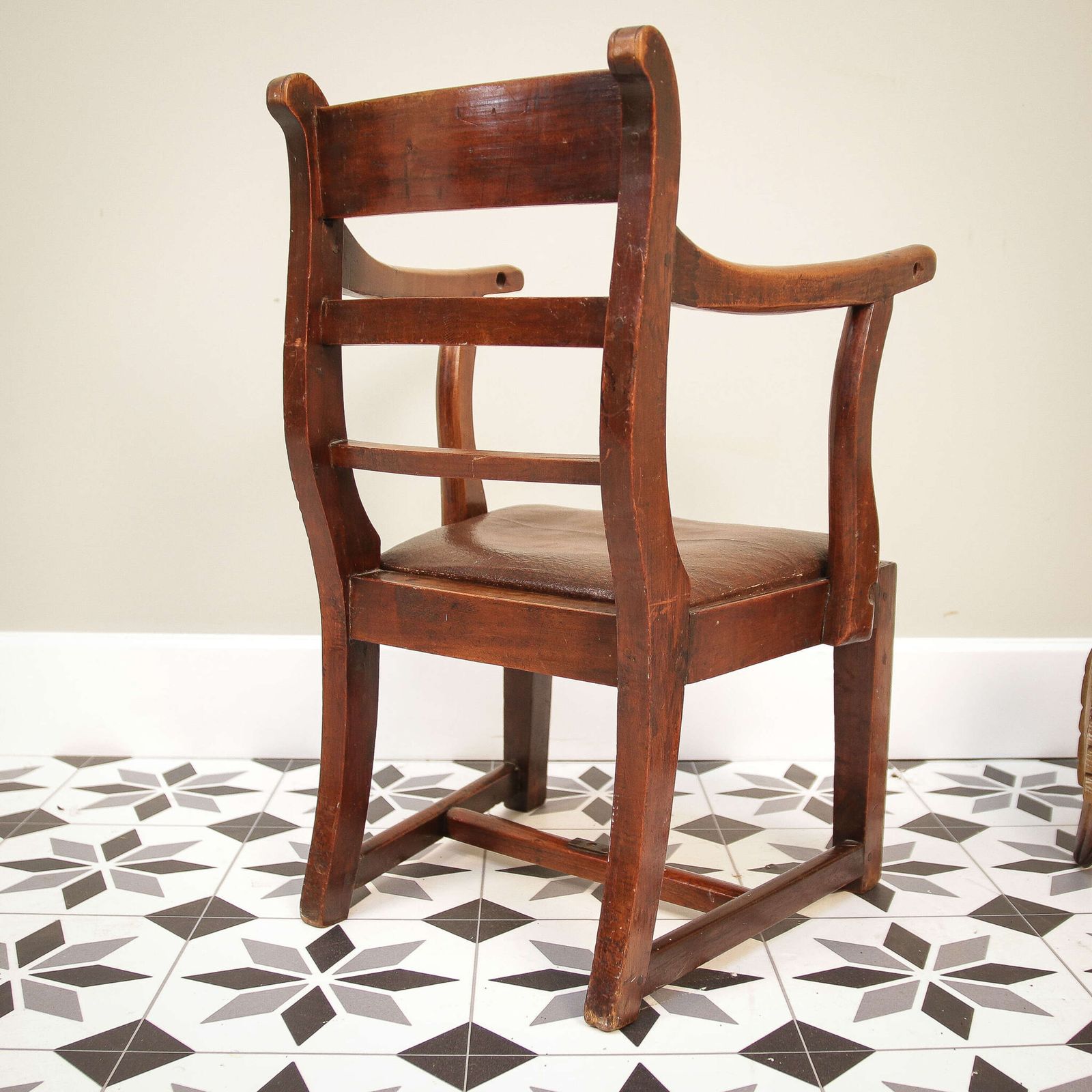 Antique Childs Chair Or Teddy Bear Chair photo vinterior