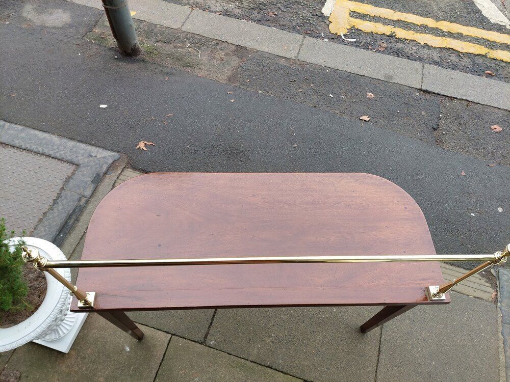 Georgian Mahogany Side Hall Table photo vinterior
