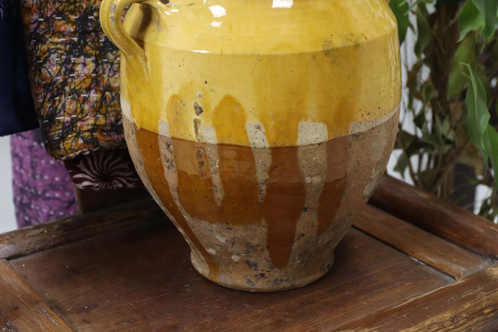 Early 19th Century Yellow French Confit Pot (1) photo 290.0