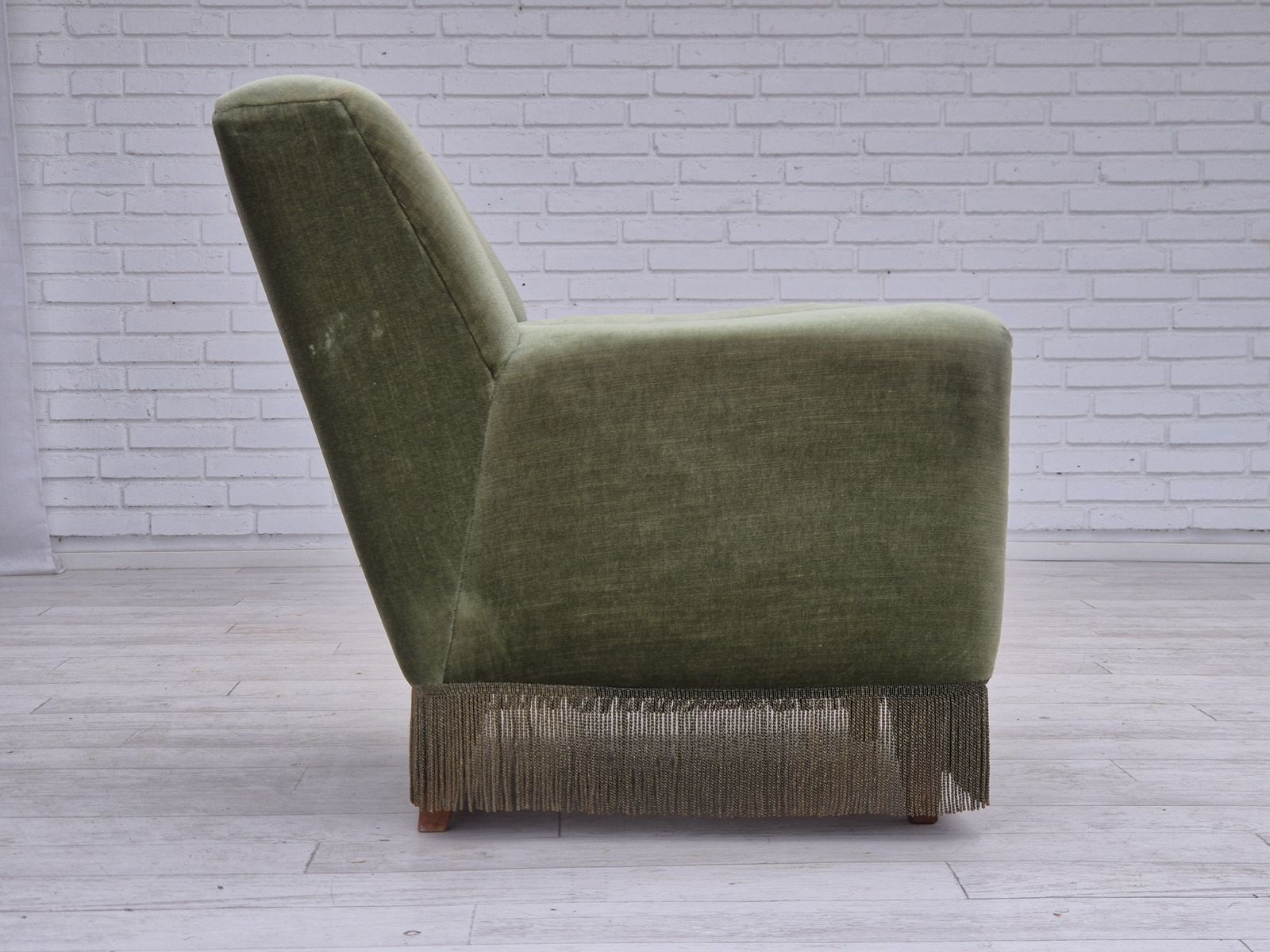 1970s, Danish Armchair By Kurt østervig For Rolschau Møbler, Model 61, Original Condition. photo 950.0