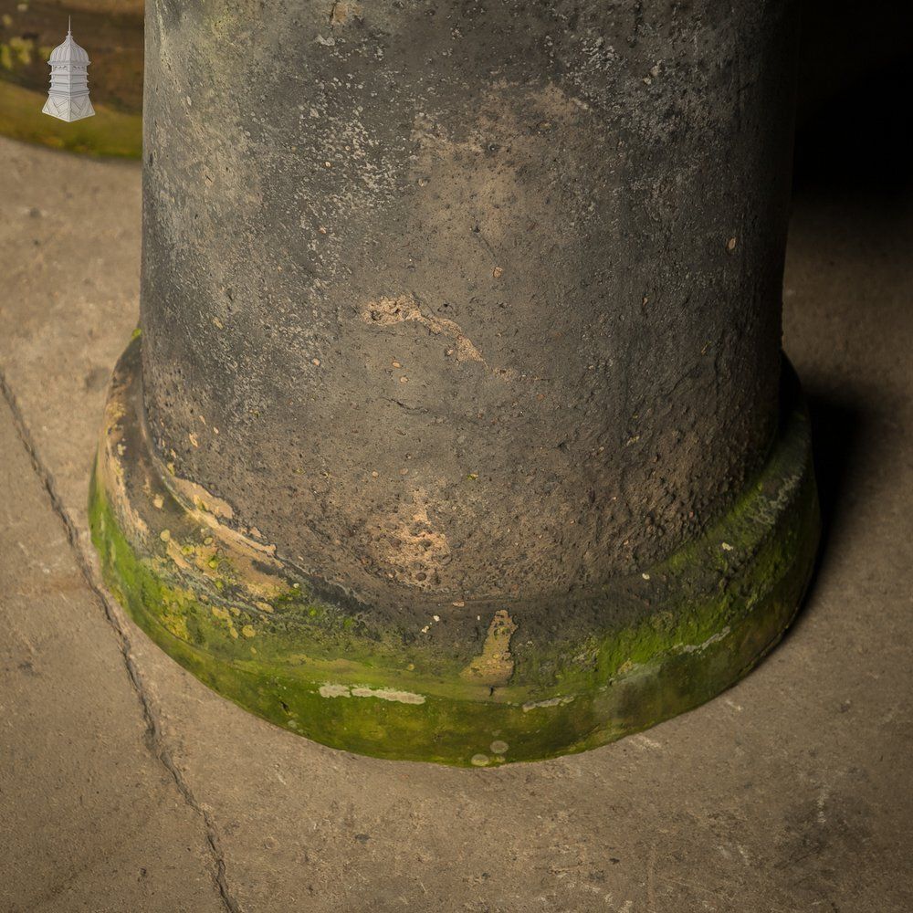 photo buy Cannon Head Chimney Pots Pair, Weathered Garden Planters