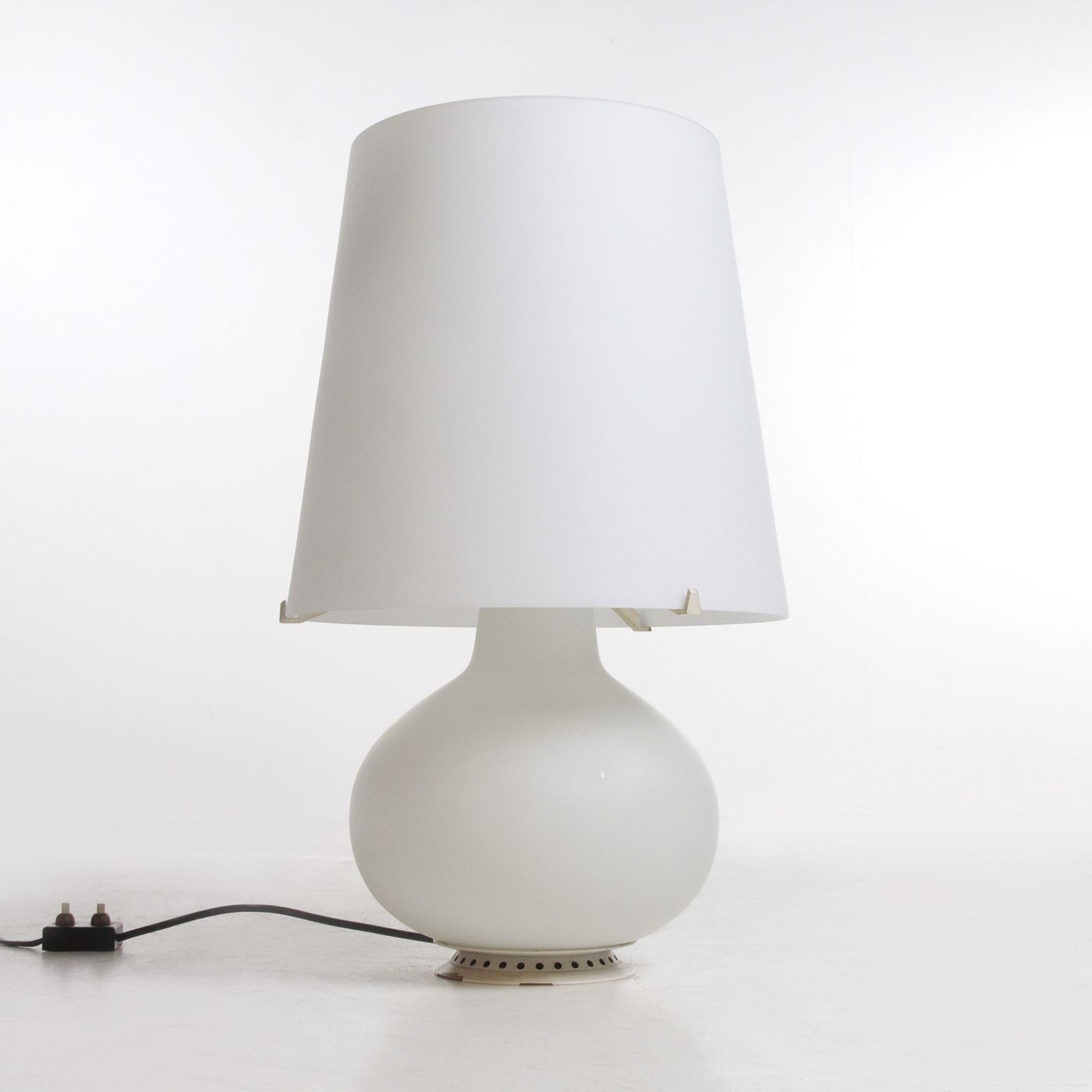 Table Lamp Mod. 1853 In Glass By Max Ingrand For Fontana Arte, 1950