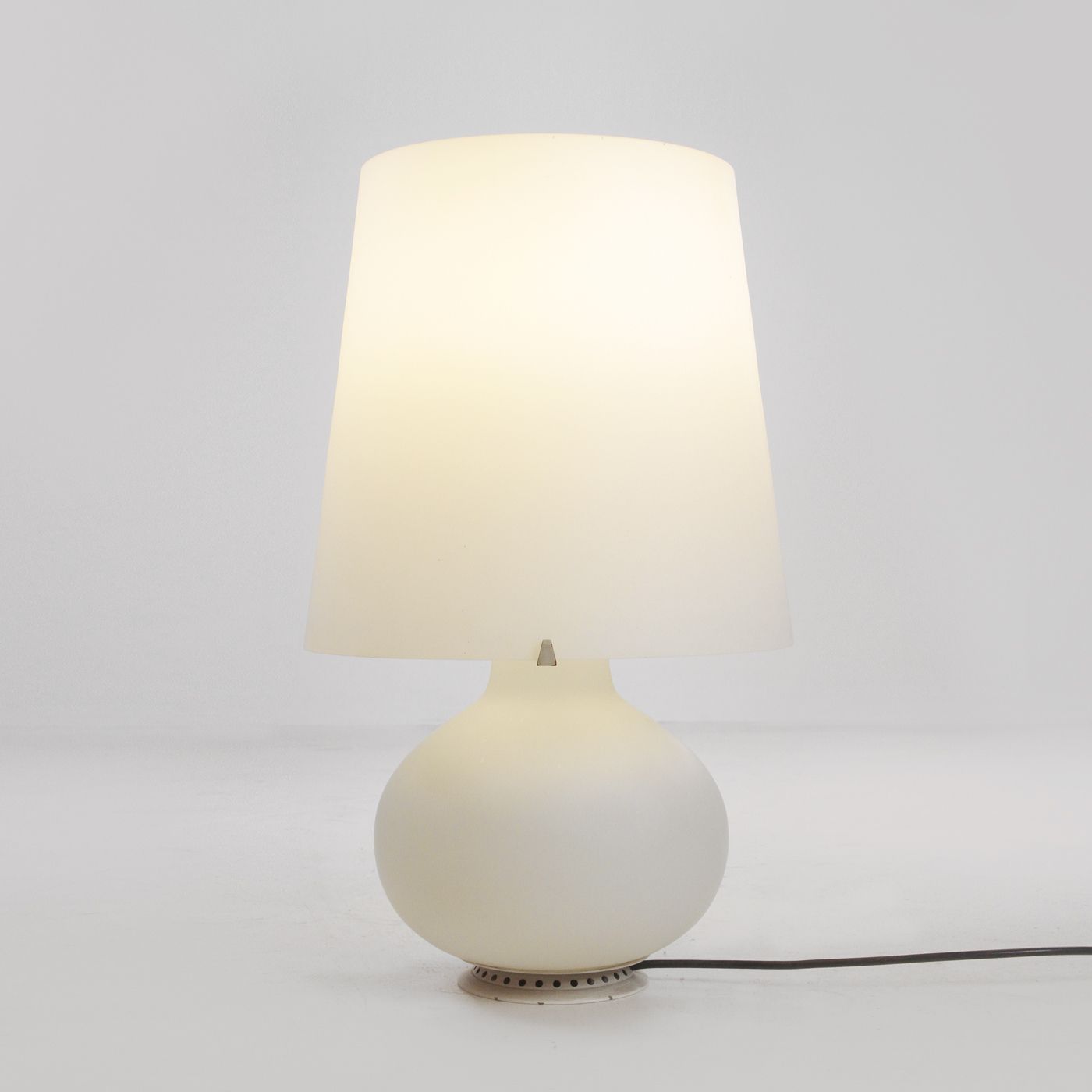 Table Lamp Mod. 1853 In Glass By Max Ingrand For Fontana Arte, 1950 photo for sale