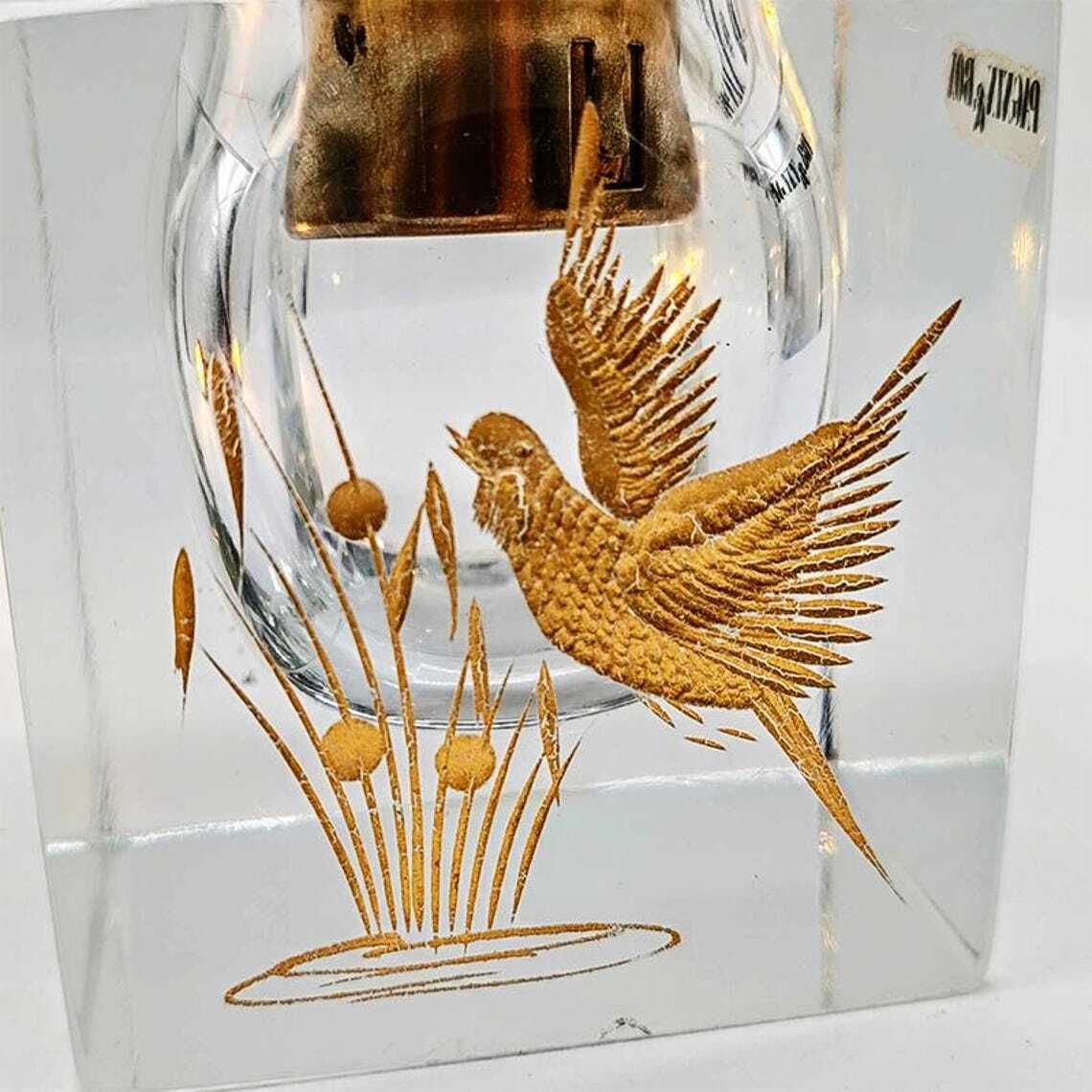 1960s Stunning Lighter In Murano Glass By Pagnin & Bon With Handcrafting 24k Gold Finishing. Made In Italy. photo 240.0