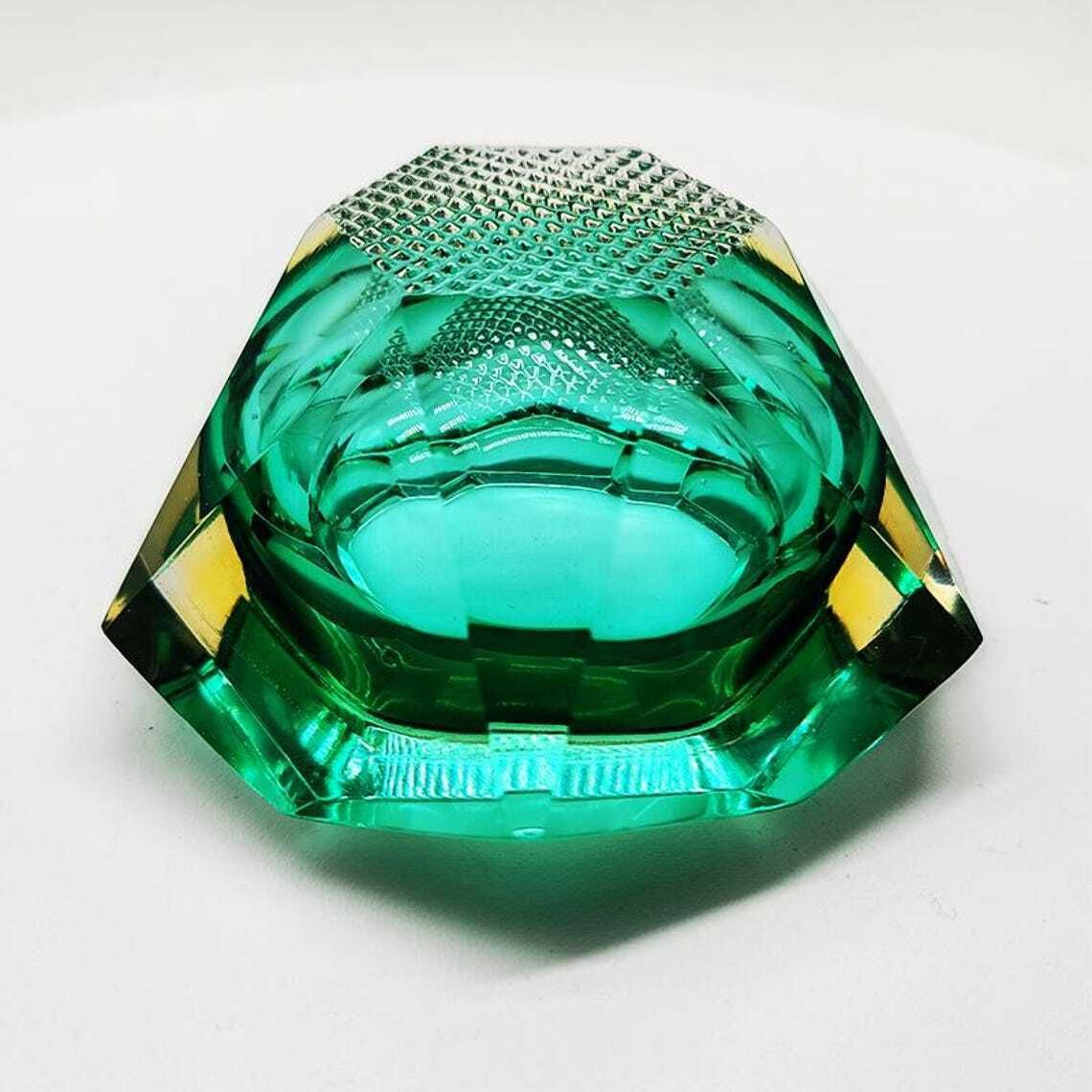 1960s Ashtray Or Catch All In Murano Glass By Flavio Poli For Seguso. Made In Italy. photo buy