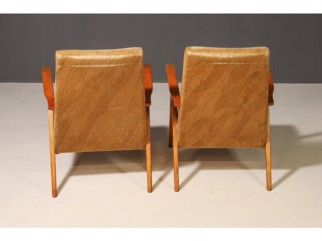 Pair Of Czechoslovak Armchairs, 1960's photo vinterior